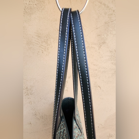 Coach City Tote – Green Monogram Print | Style CF342 - Picture 13 of 13